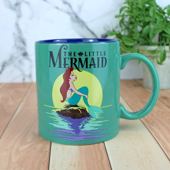 Load image into Gallery viewer, Ariel Classic Poster (The Little Mermaid) Disney 20 oz. Ceramic Mug
