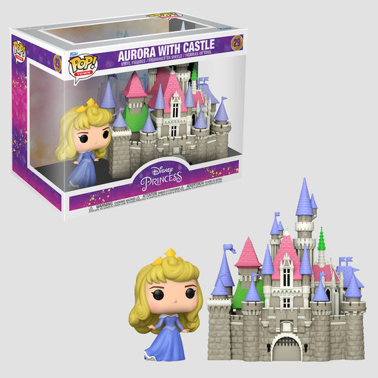 Aurora with Castle (Sleeping Beauty) Disney Princess Funko Pop! Town Set