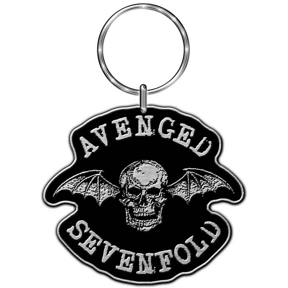 Avenged Sevenfold Death Bat Die-Cast Keychain