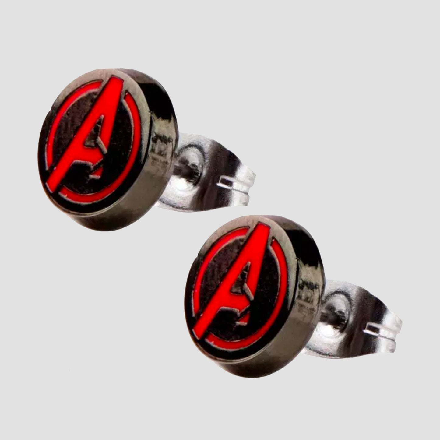 Avengers Logo (Marvel) Enamel Stud Earrings