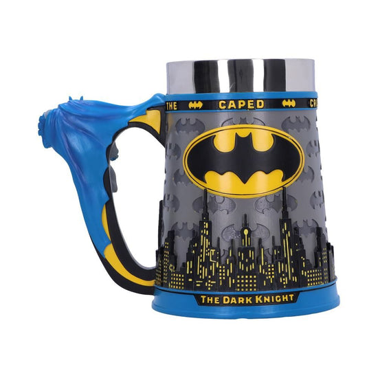 Batman City Skyline Sculpted DC Stainless Steel Tankard