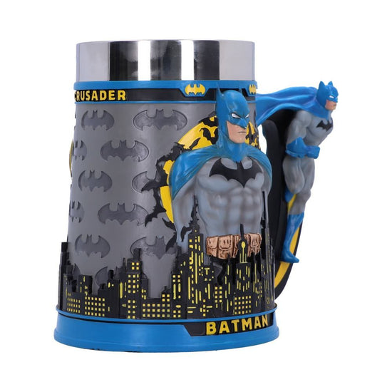 Batman City Skyline Sculpted DC Stainless Steel Tankard