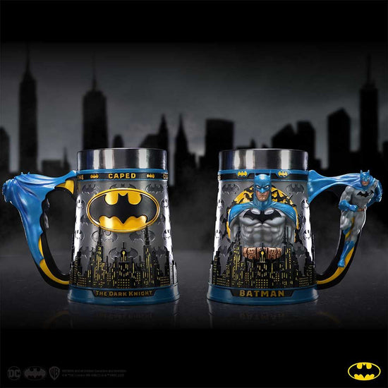 Batman City Skyline Sculpted DC Stainless Steel Tankard