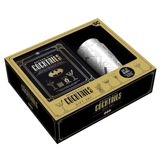 Batman DC Comics Gotham City Cocktails Gift Set