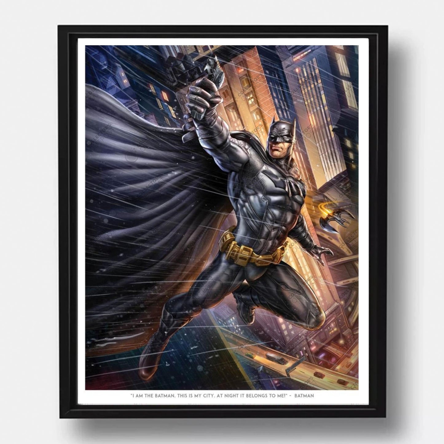 Batman Comic Art Print "I am Batman"