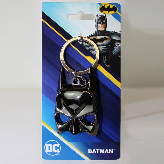 Batman Mask DC Comics Colored Pewter Keychain