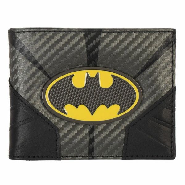 Batman Metal Badge (DC Comics) Bi-Fold Wallet