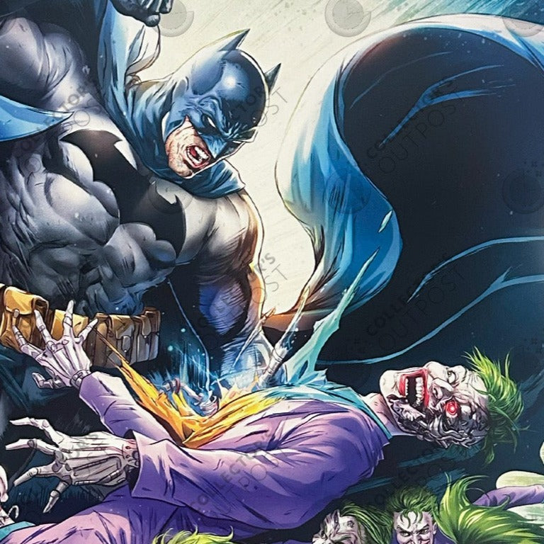 Batman Vs. Joker "Robotic Laughter" (DC Comics) Premium Art Print