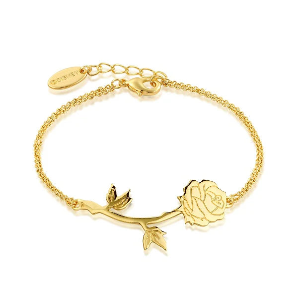 Beauty and the Beast Enchanted Rose Disney Couture Bracelet