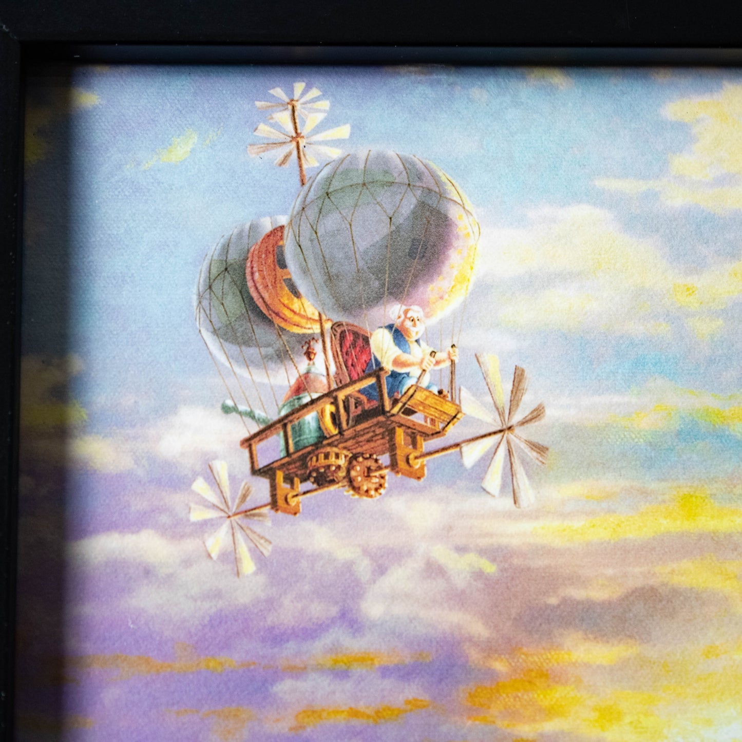 Beauty and the Beast "Falling in Love" Disney Thomas Kinkade Framed Art Print