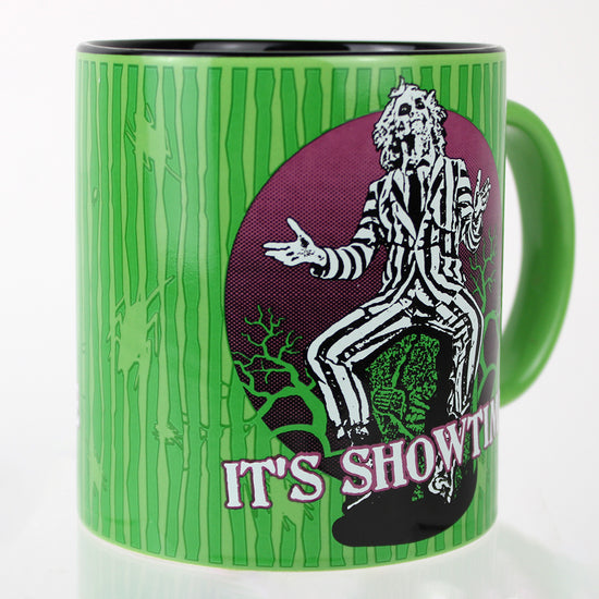 Beetlejuice "It's Show Time!" 20oz Ceramic Mug