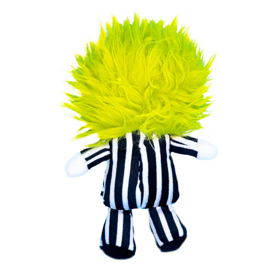 Beetlejuice Squeaky Character Plush Dog Toy