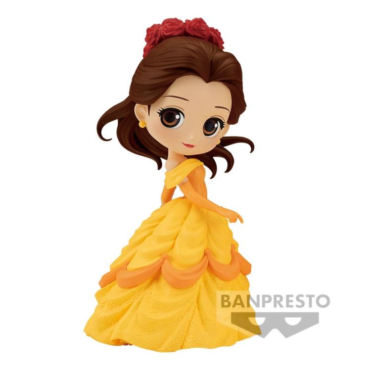 Load image into Gallery viewer, Belle (Beauty and the Beast) Disney Flower Style Ver. A Q-Posket Statue

