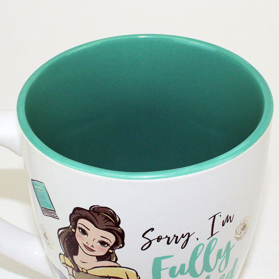 Belle "Fully Booked" Disney 25oz Ceramic Mug
