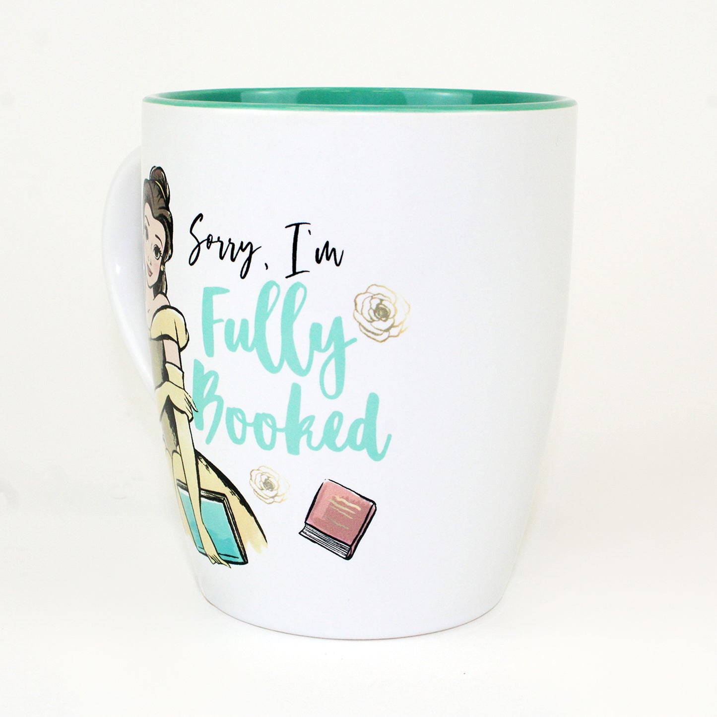 Belle "Fully Booked" Disney 25oz Ceramic Mug