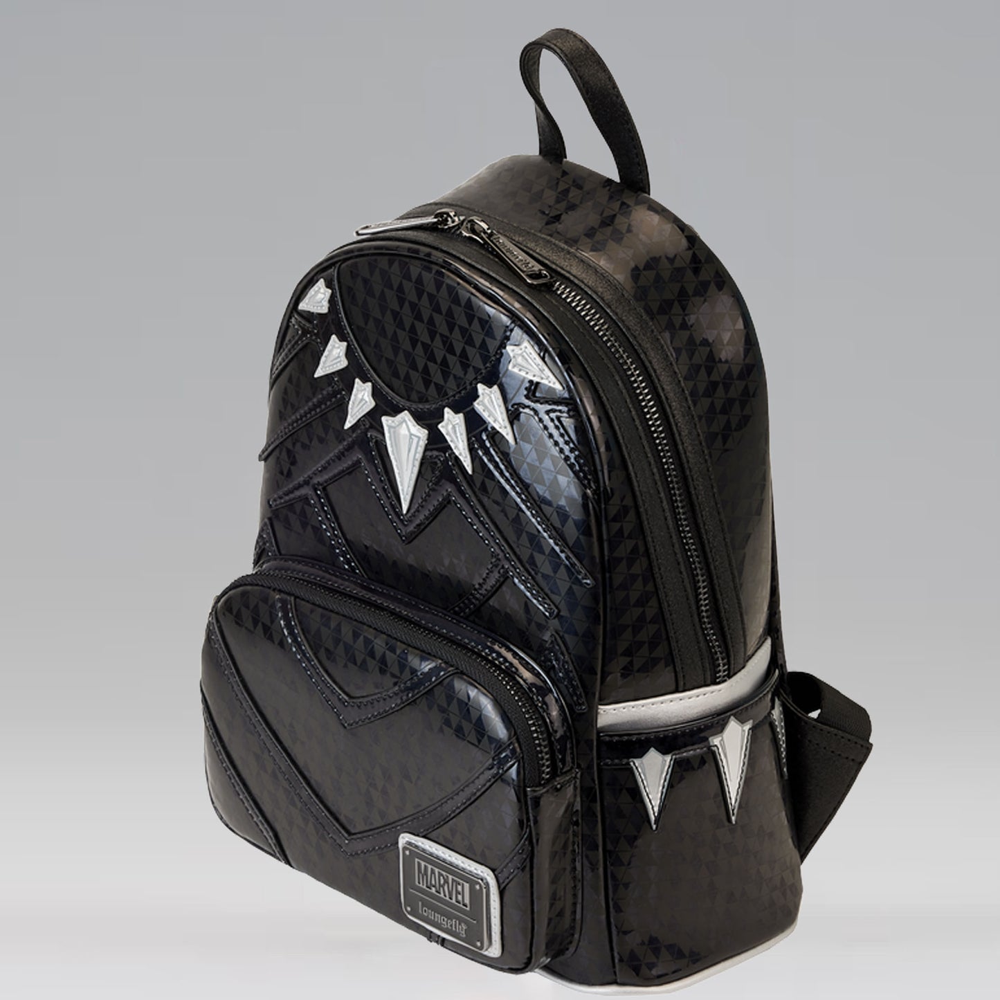 Black Panther (Marvel) Metallic Cosplay Mini Backpack by Loungefly