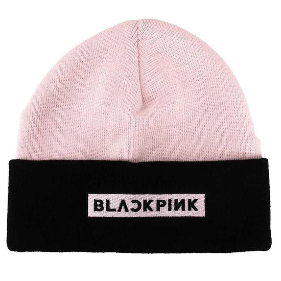 BlackPink K-Pop Two-Tone Knit Beanie