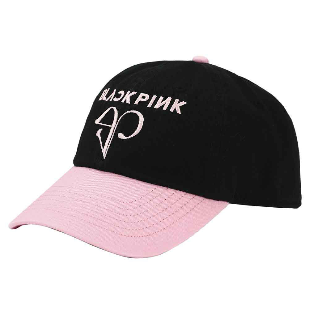 BlackPink Embroidered Curved Bill Hat