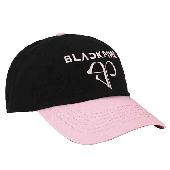 BlackPink Embroidered Curved Bill Hat