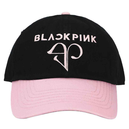 BlackPink Embroidered Curved Bill Hat