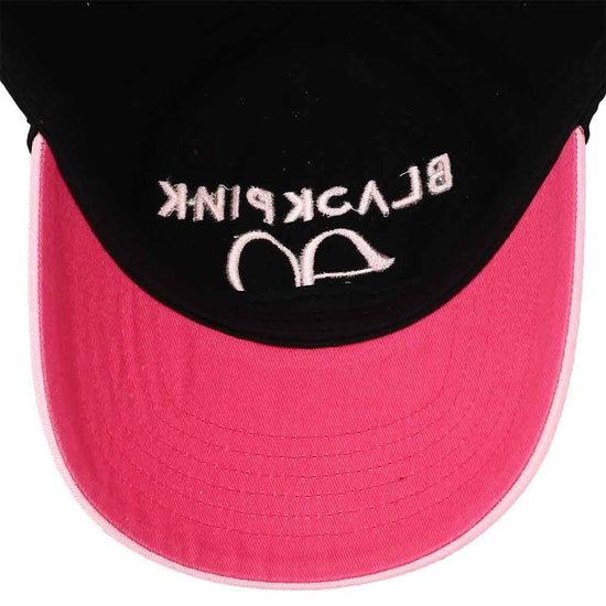 BlackPink Embroidered Curved Bill Hat