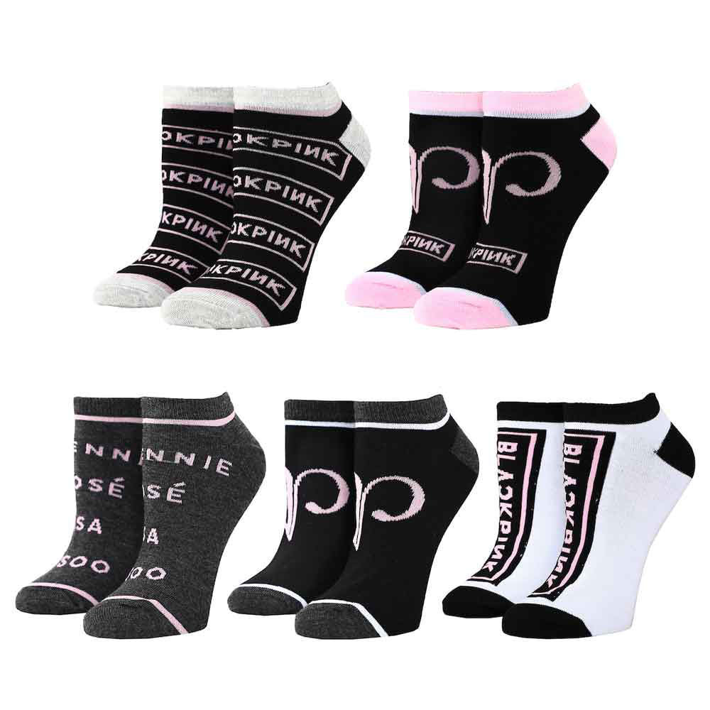 BlackPink Icons Ankle Socks 5-Pack