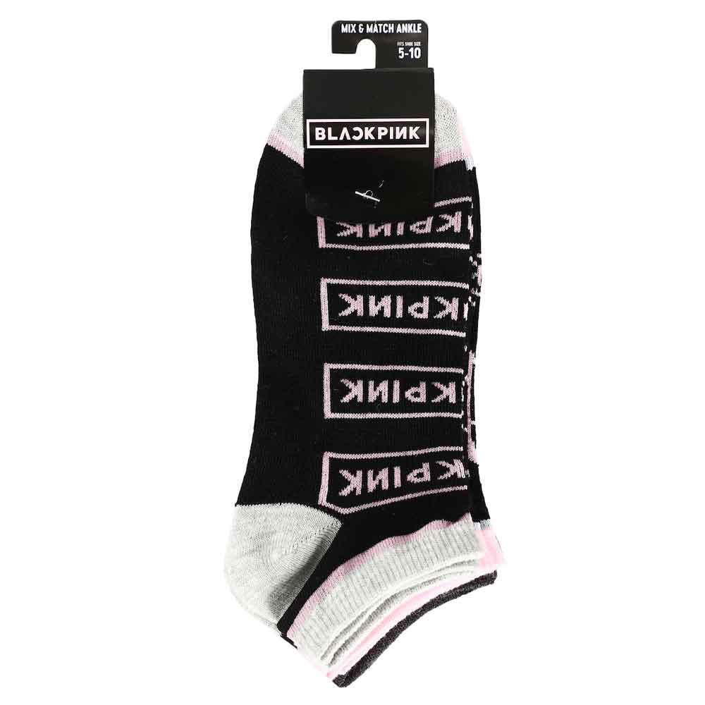 BlackPink Icons Ankle Socks 5-Pack