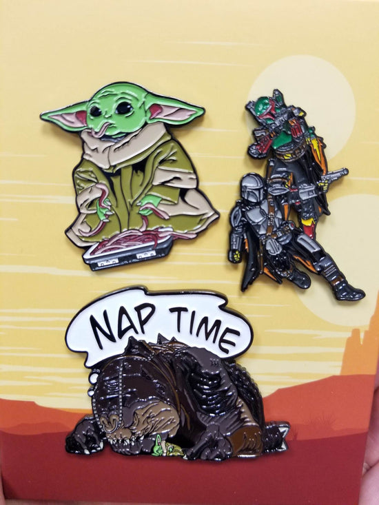 Star Wars: The Book of Boba Fett (EE Exclusive) Enamel Pin Set