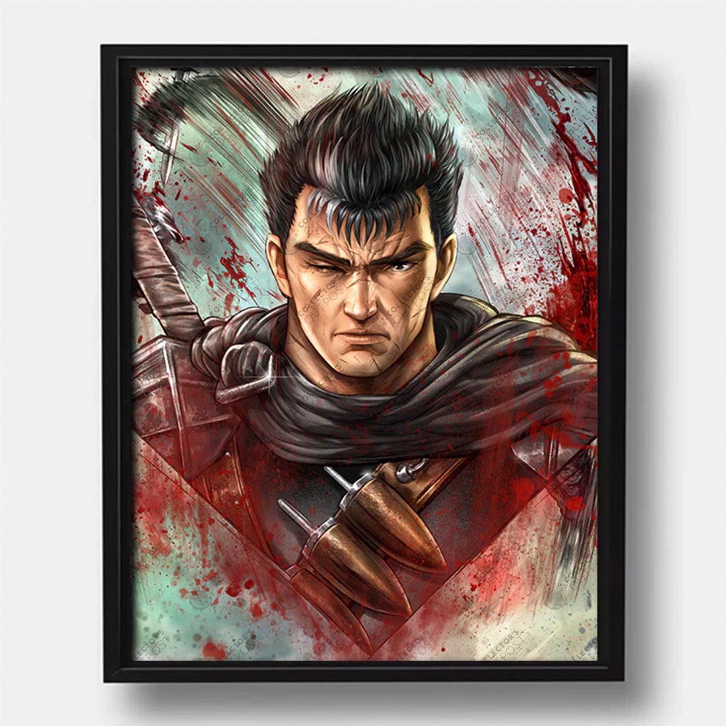 Branded Mercenary (Berserk) Guts the Black Swordsman Legacy Portrait A –  Collector's Outpost