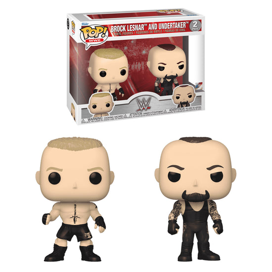 Brock Lesnar & Undertaker WWE Funko Pop!