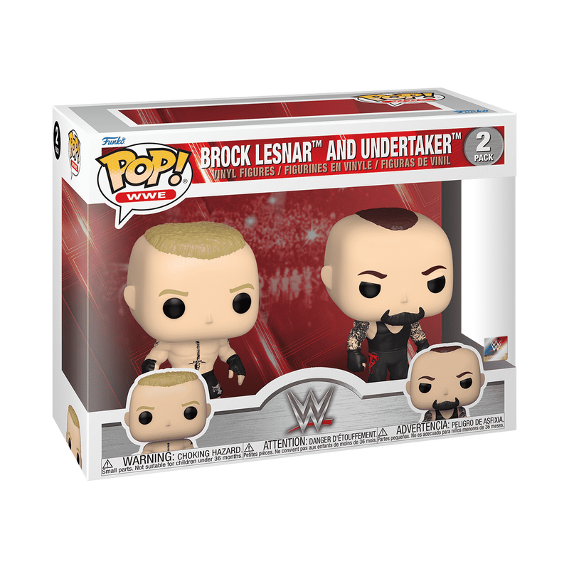 Brock Lesnar & Undertaker WWE Funko Pop!