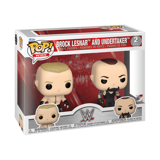 Brock Lesnar & Undertaker WWE Funko Pop!