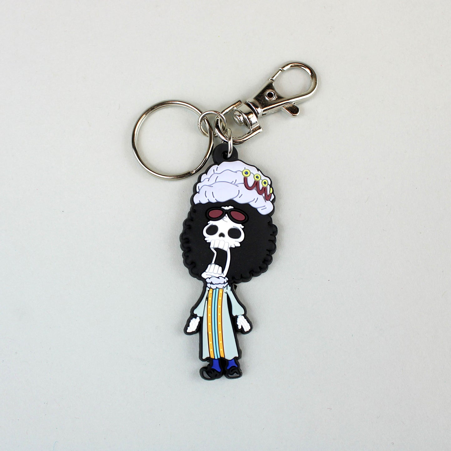 Load image into Gallery viewer, Brook (One Piece) Soft PVC Keychain
