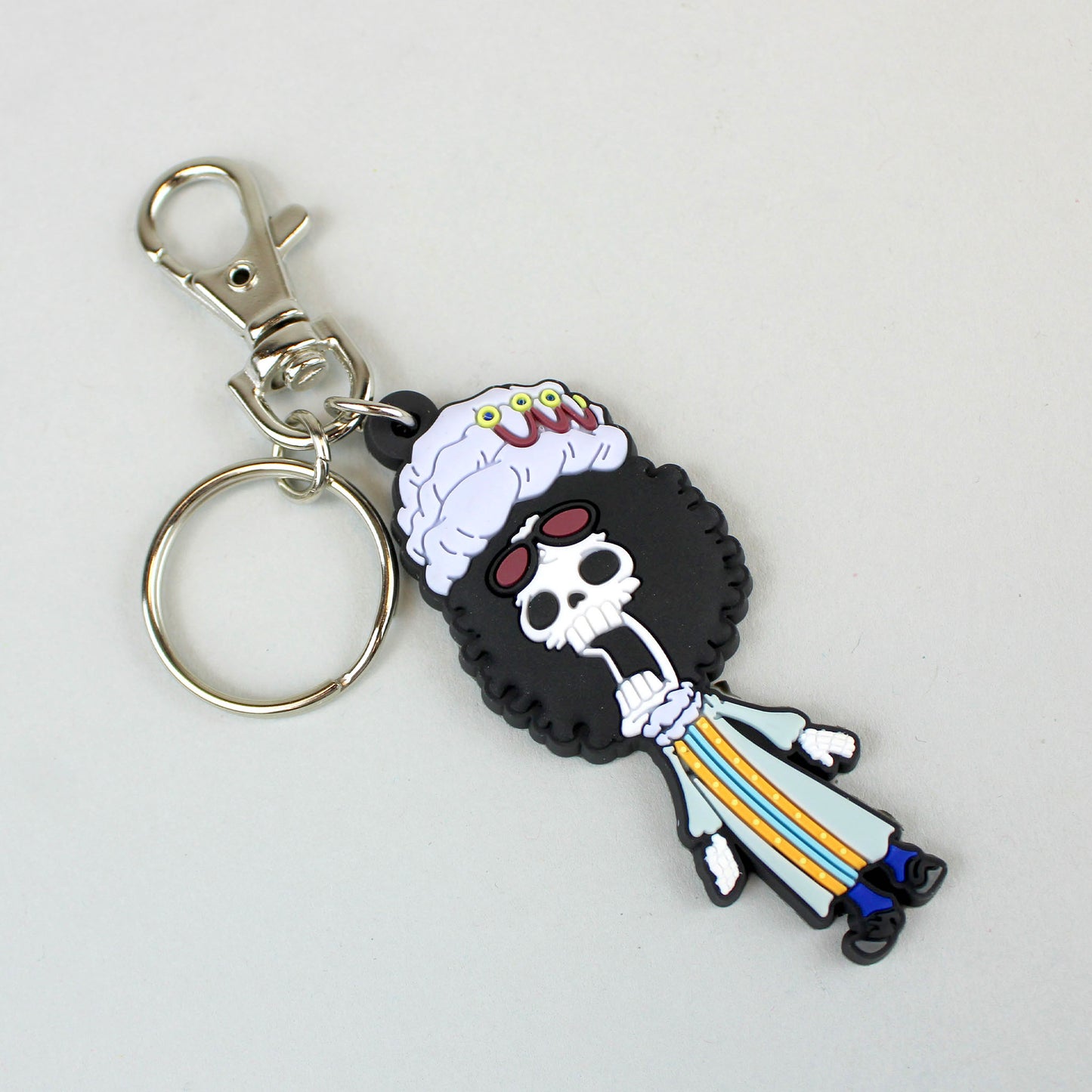 Load image into Gallery viewer, Brook (One Piece) Soft PVC Keychain
