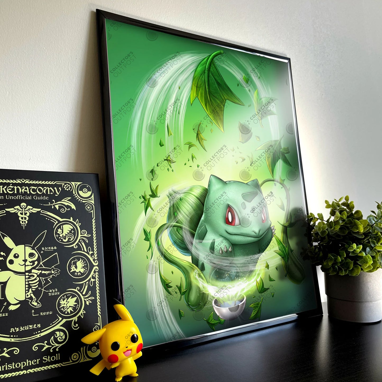 Bulbasaur #001 (Pokemon) Premium Art Print