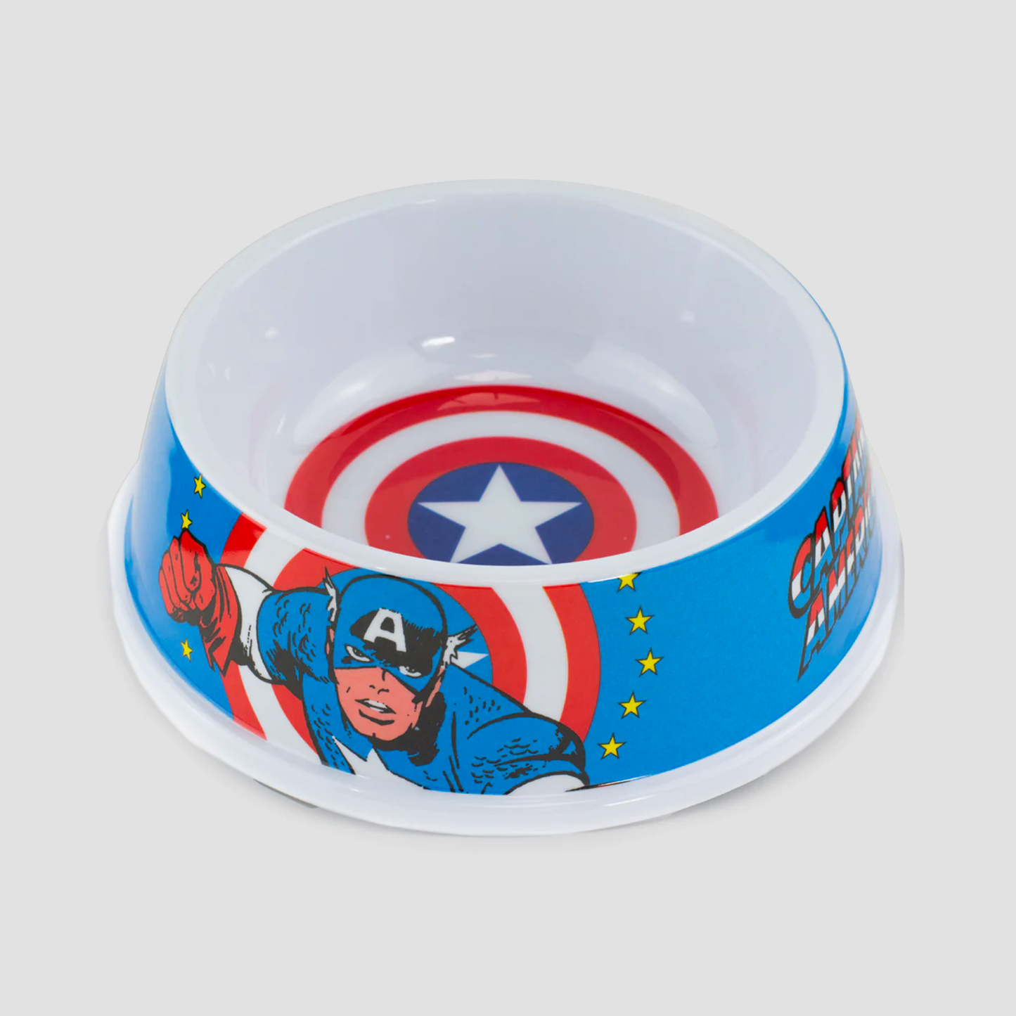 Captain America (Marvel) Melamine Pet Bowl