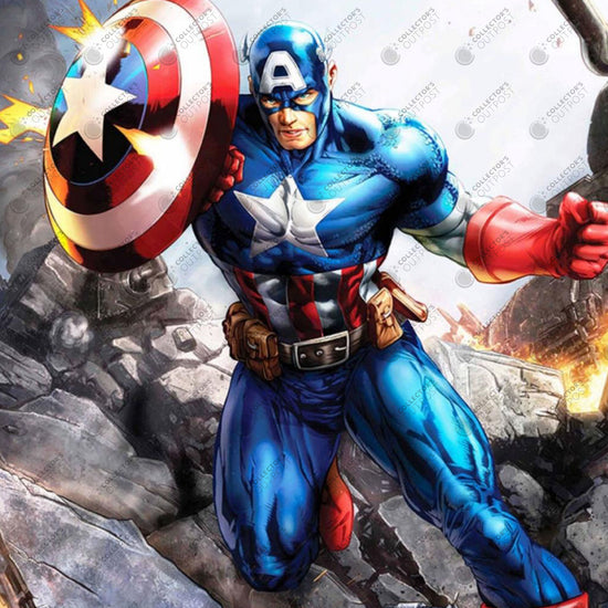 Captain America "The Price of Freedom" (Marvel Avengers) Premium Art Print