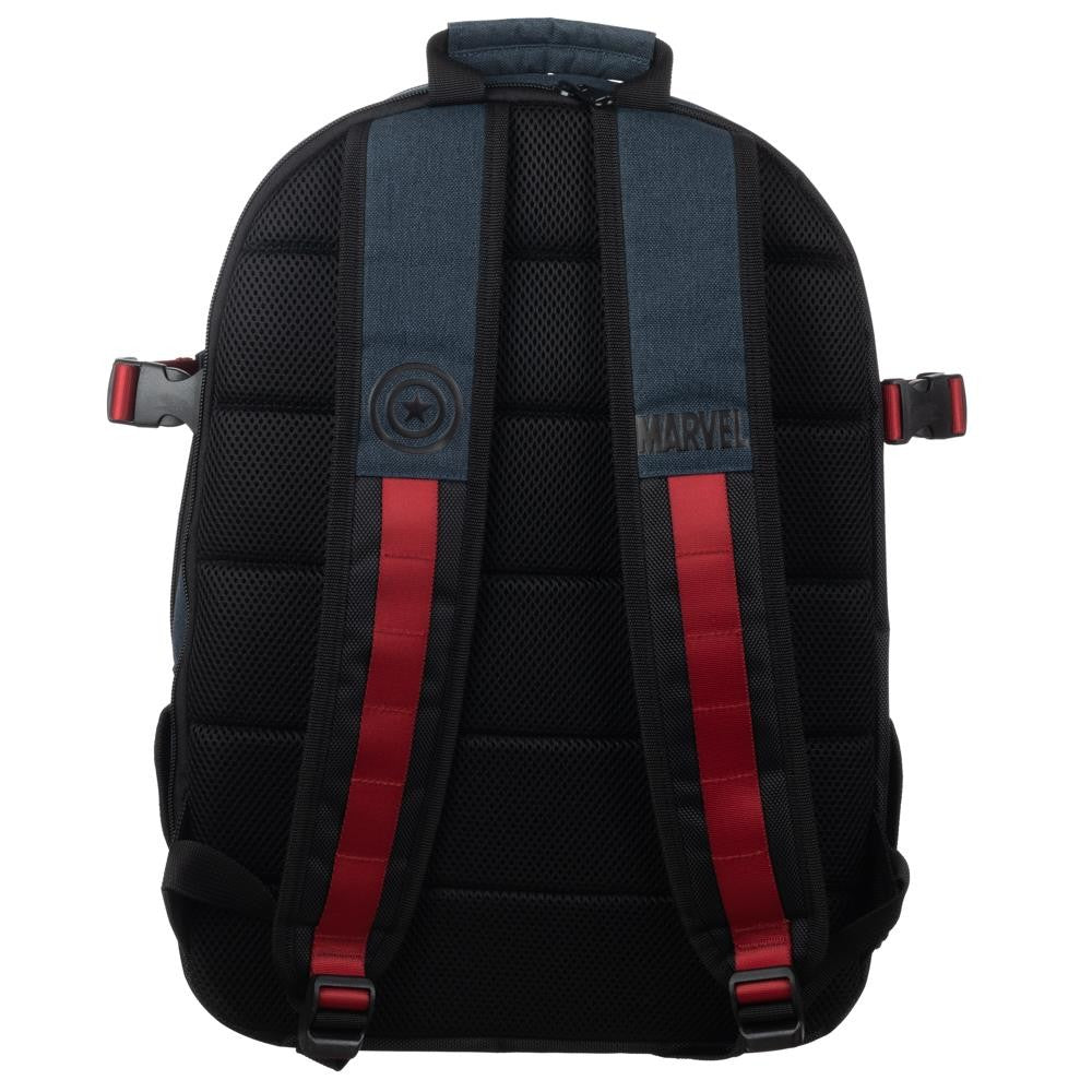 Load image into Gallery viewer, Captain America Laptop Backpack

