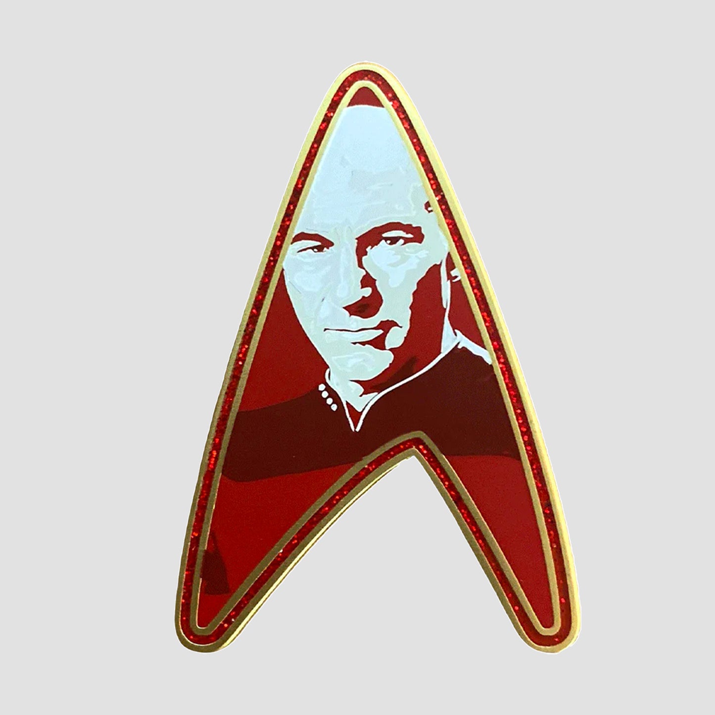 Captain Picard's Delta (Star Trek: The Next Generation) Pin