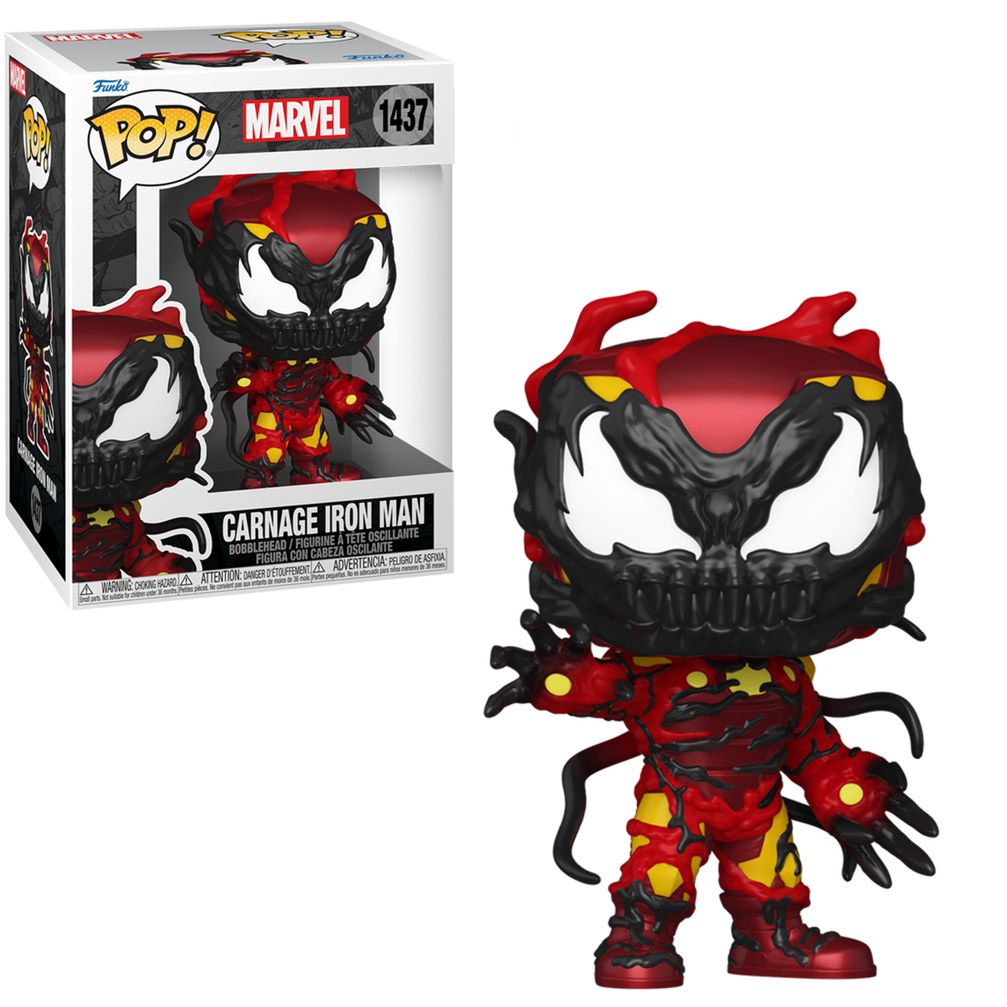 Carnage Iron Man Marvel Funko Pop! #1437