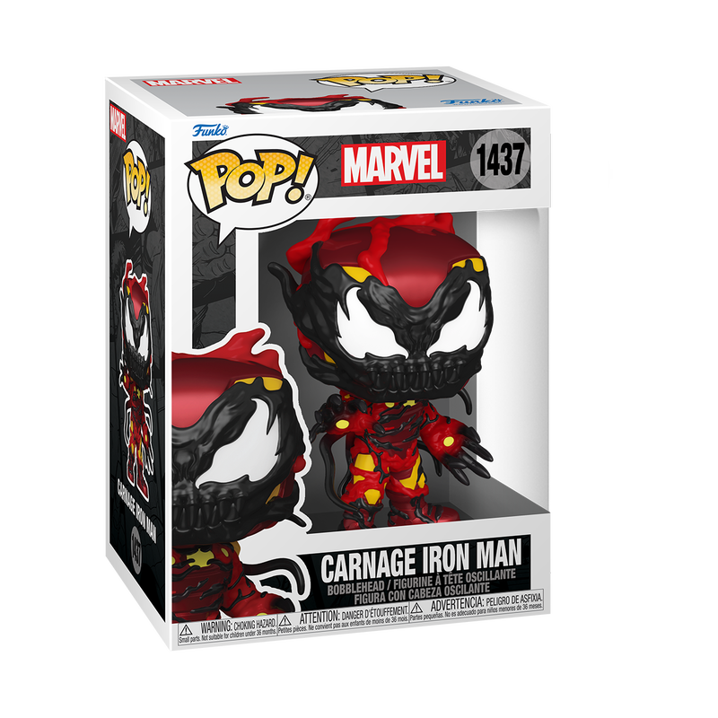 Carnage Iron Man Marvel Funko Pop! #1437