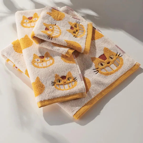 Catbus Face Towel Studio Ghibli