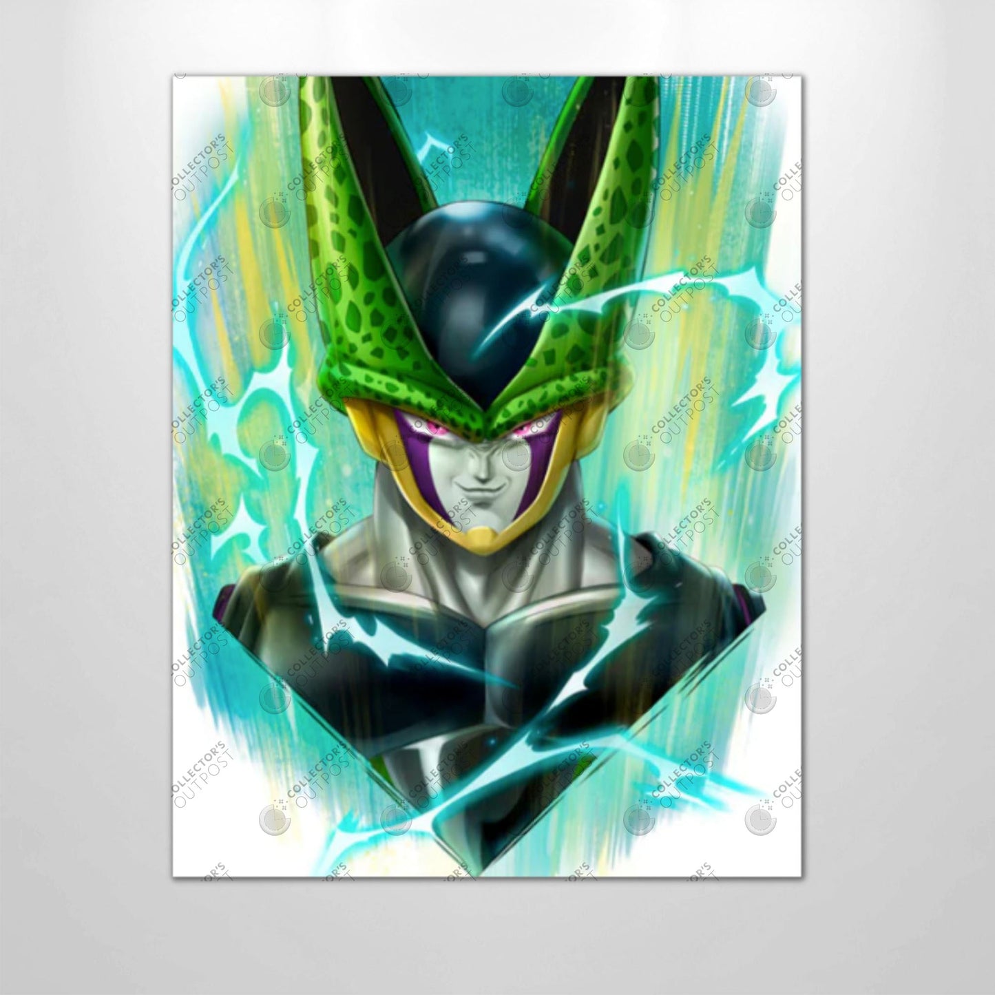 Load image into Gallery viewer, Cell &amp;quot;Stages of Perfection&amp;quot; (Dragon Ball Z) Legacy Portrait Art Print
