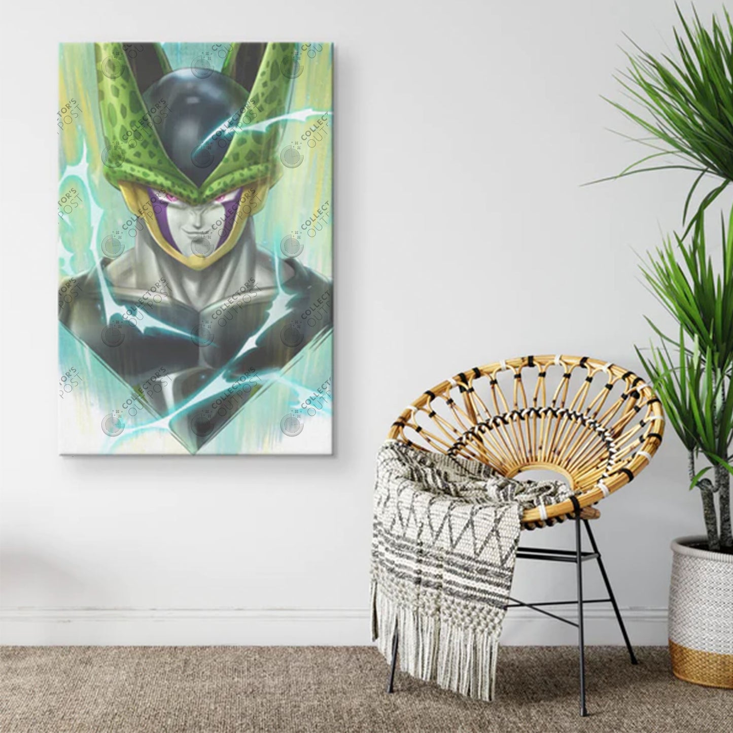 Cell "Stages of Perfection" (Dragon Ball Z) Legacy Portrait Art Print