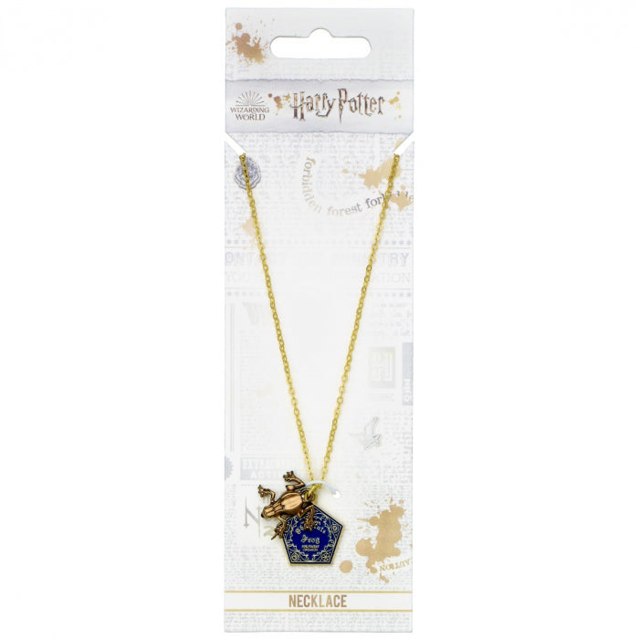 Chocolate Frog Charm Necklace
