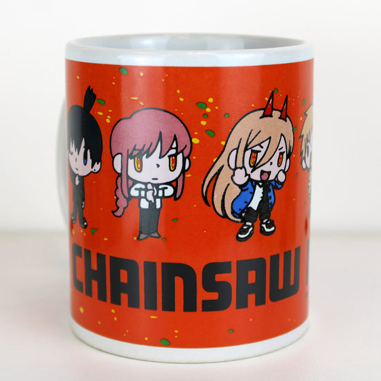 Chainsaw Man Chibi Characters 12oz Mug