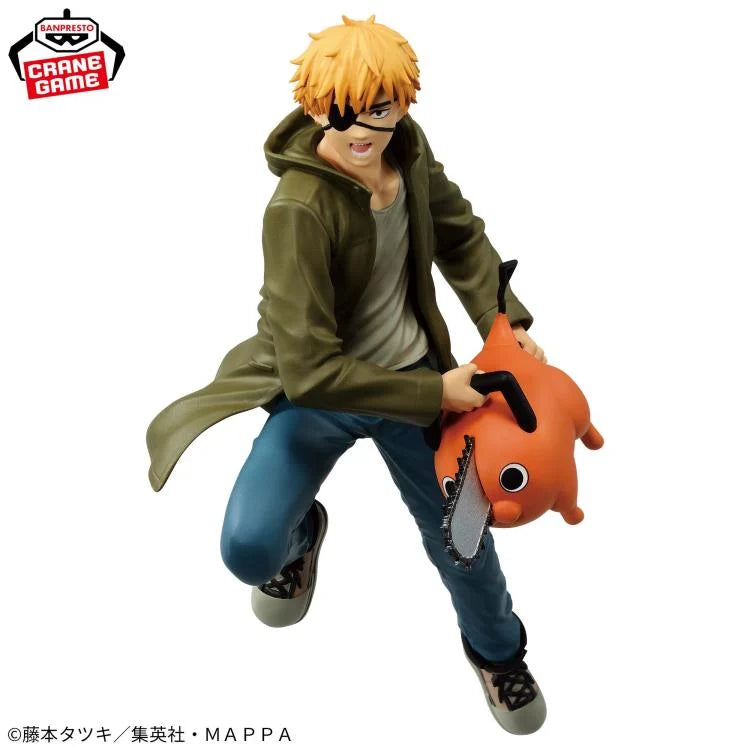 Chainsaw Man Denji & Pochita Vibration Stars Statue