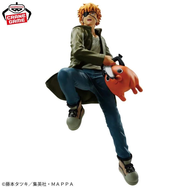 Chainsaw Man Denji & Pochita Vibration Stars Statue