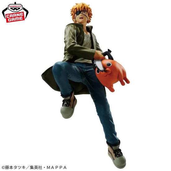 Chainsaw Man Denji & Pochita Vibration Stars Statue