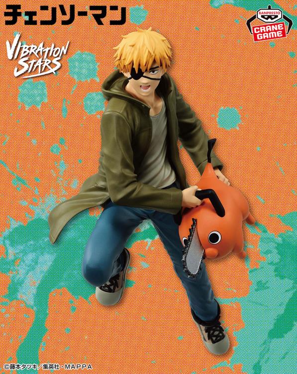 Chainsaw Man Denji & Pochita Vibration Stars Statue